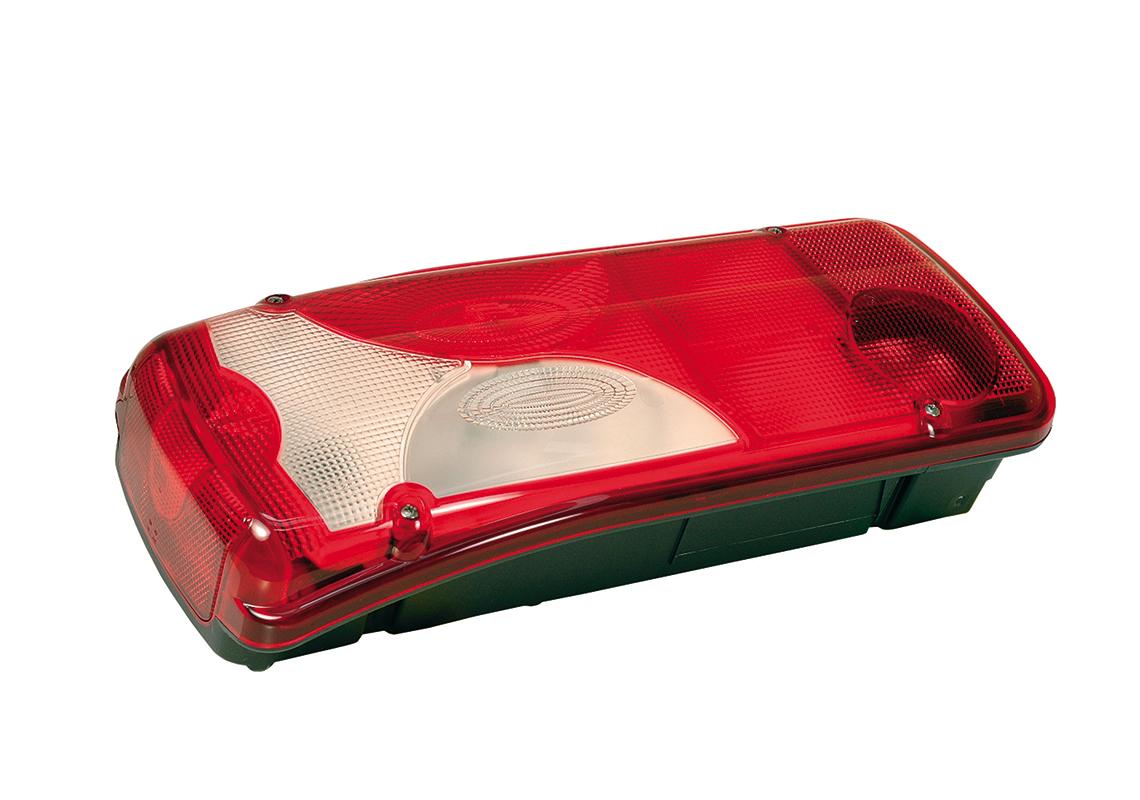 Rear lamp Left, additional conns, AMP 1.5 - 7 pin rear conn